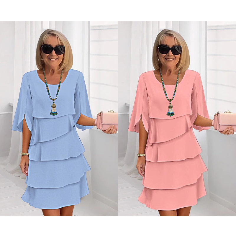 Sommerkleid Damen leicht luftig elegante Strandmode
