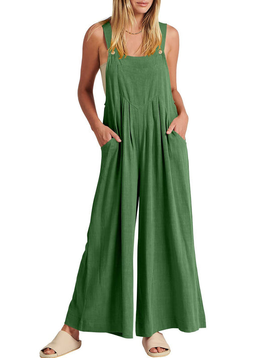 Hosenanzug Damen elegant lässiger Sommer Jumpsuit