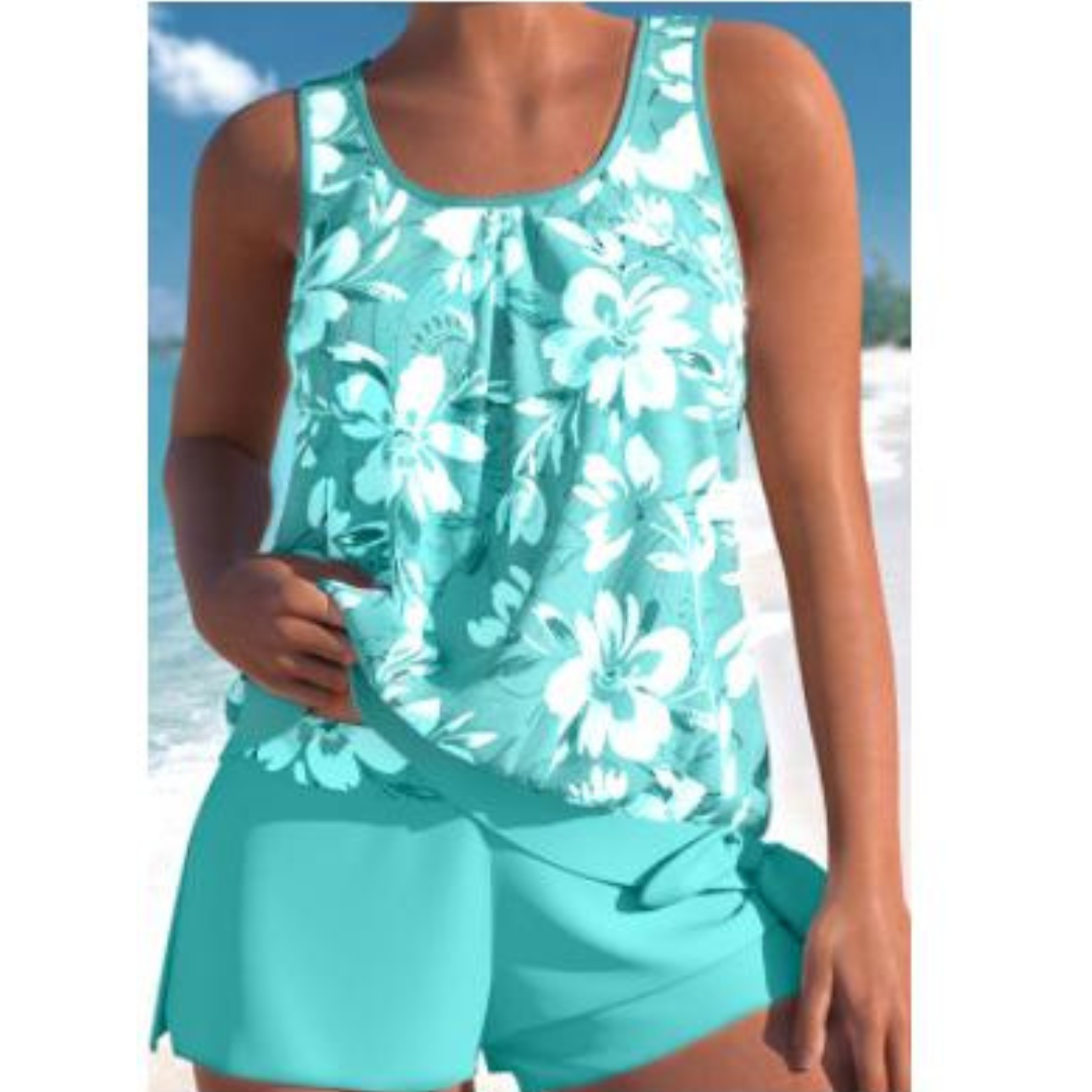 Tankini große Größen locker figurschmeichelnd Bademode Damen