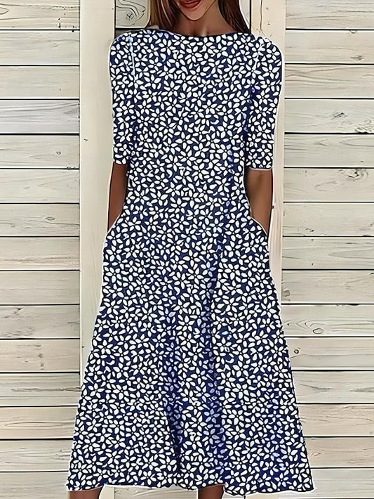 Sommerkleid Damen luftig midi Strandkleid
