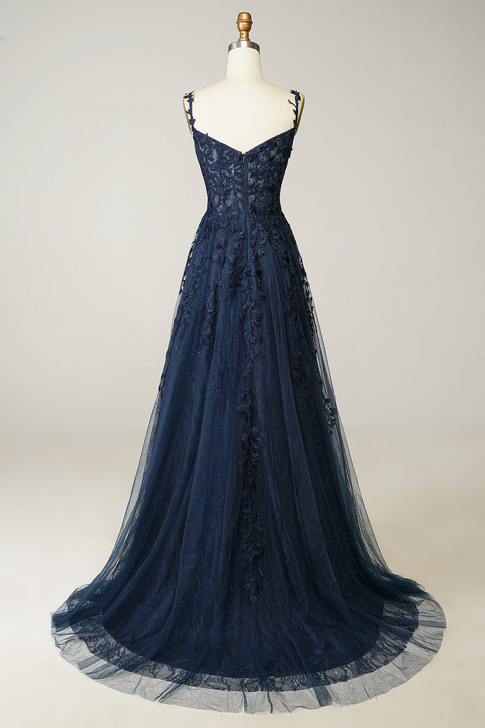 Ballkleid Sophie Dunkelblau Detail