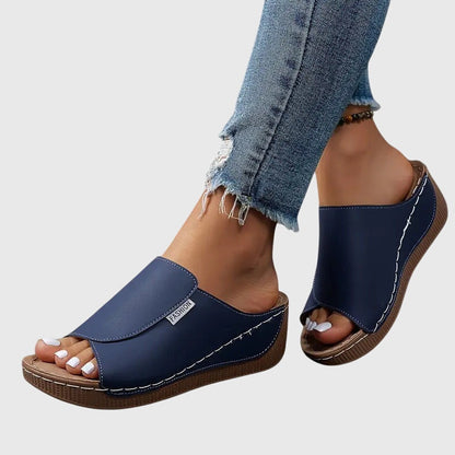 Plateau Sandalen bequem schicke Sommerschuhe