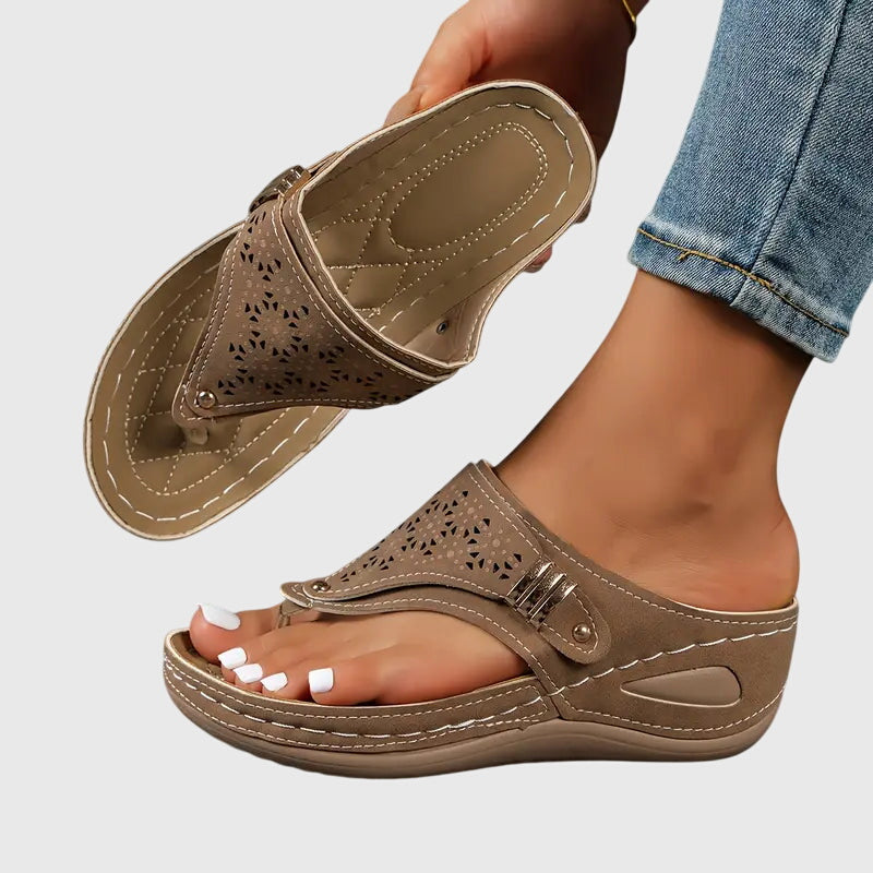 Sandalen Damen bequem stilvolle Sommerschuhe