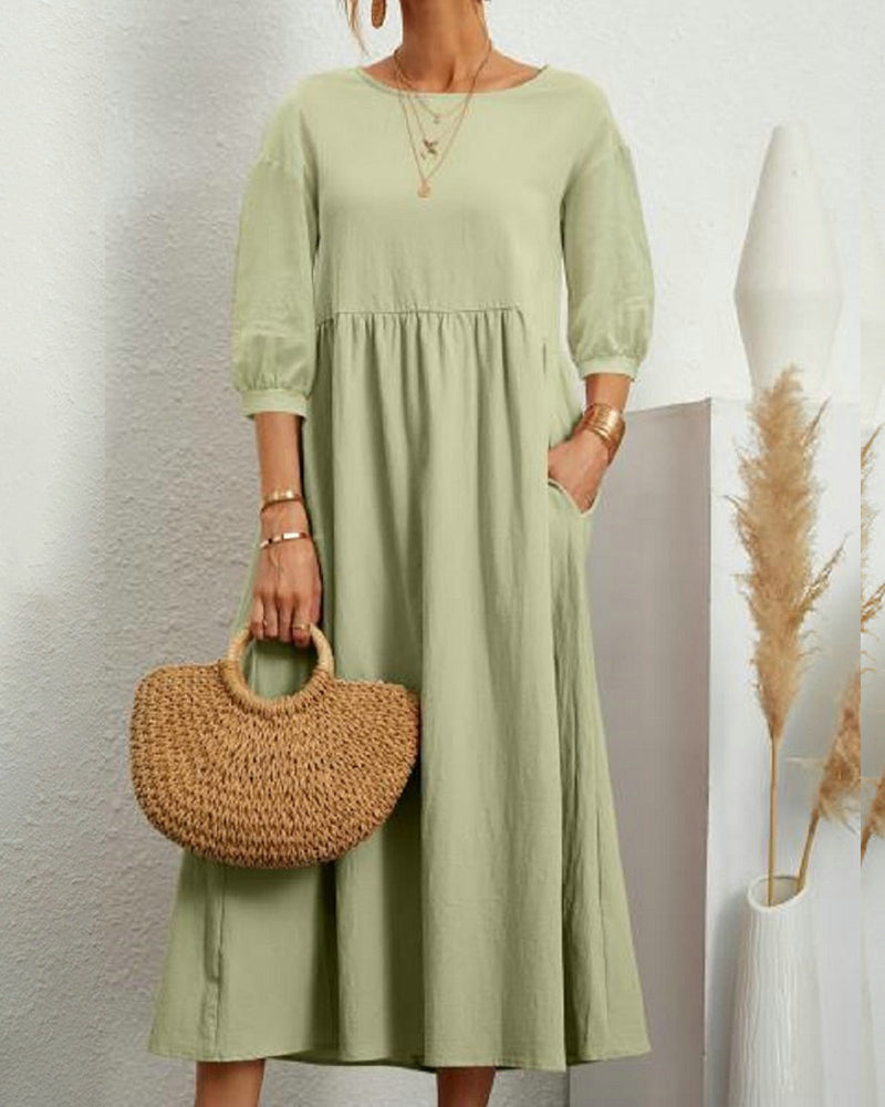 Midikleid Sommer Farben