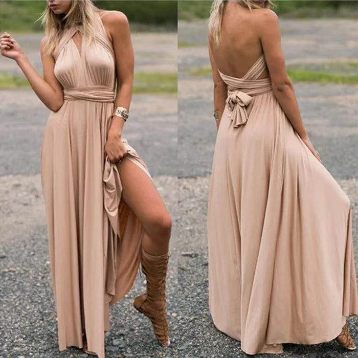 Sommerkleider Damen Wickelkleid