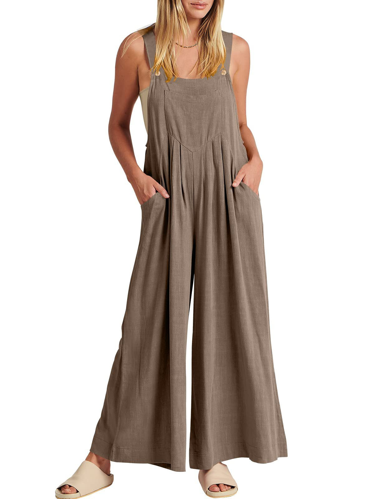 Hosenanzug Damen elegant lässiger Sommer Jumpsuit