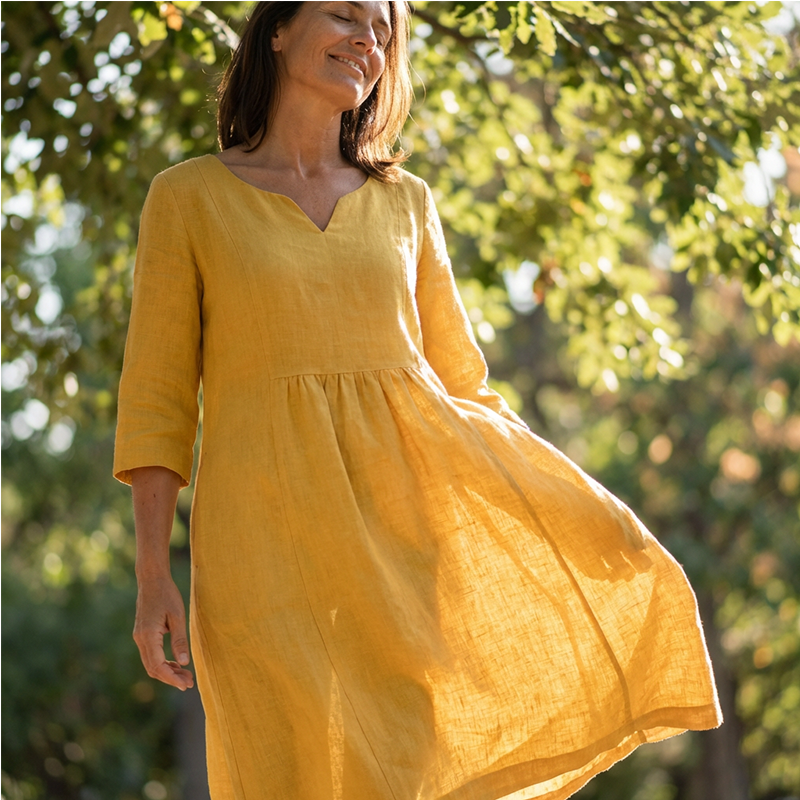 Sommerkleid Damen casual elegant luftiges Damenkleid