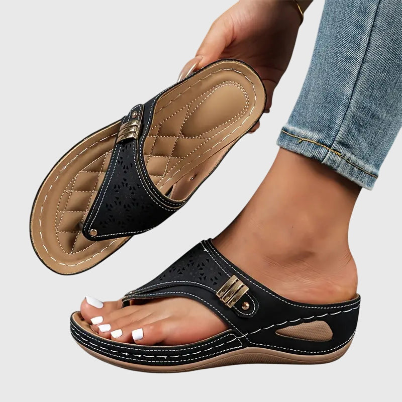 Sandalen Damen bequem stilvolle Sommerschuhe