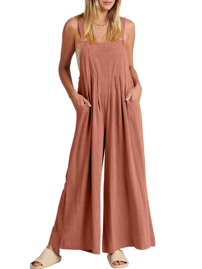 Hosenanzug Damen elegant lässiger Sommer Jumpsuit