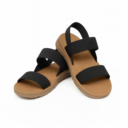 Sandalen Damen flach bequem leichte Sommerschuhe