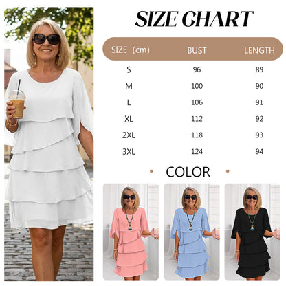 Sommerkleid Damen leicht luftig elegante Strandmode