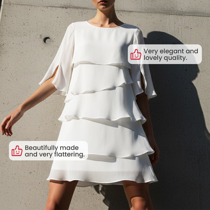 Sommerkleid Damen leicht luftig elegante Strandmode