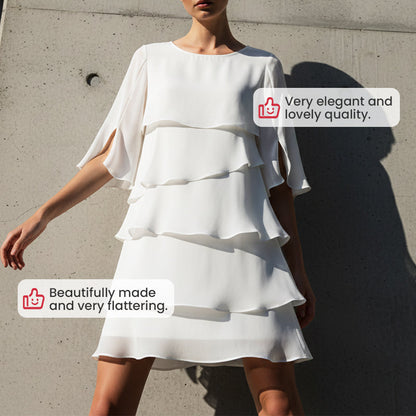 Sommerkleid Damen leicht luftig elegante Strandmode