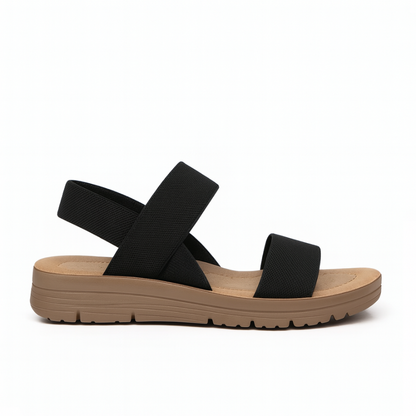 Sandalen Damen flach bequem leichte Sommerschuhe
