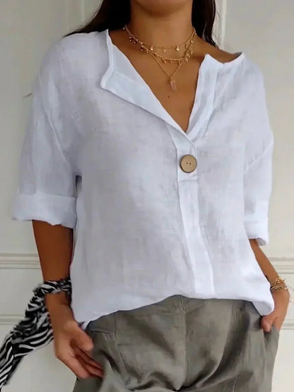 Blusen Damen elegant casual langarm shirts