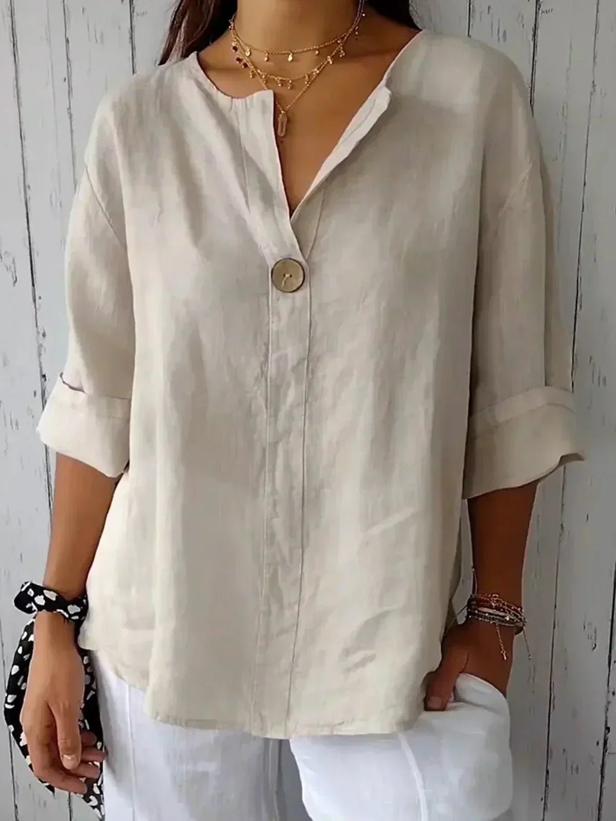 Blusen Damen elegant casual langarm shirts