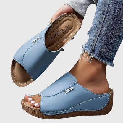 Plateau Sandalen bequem schicke Sommerschuhe