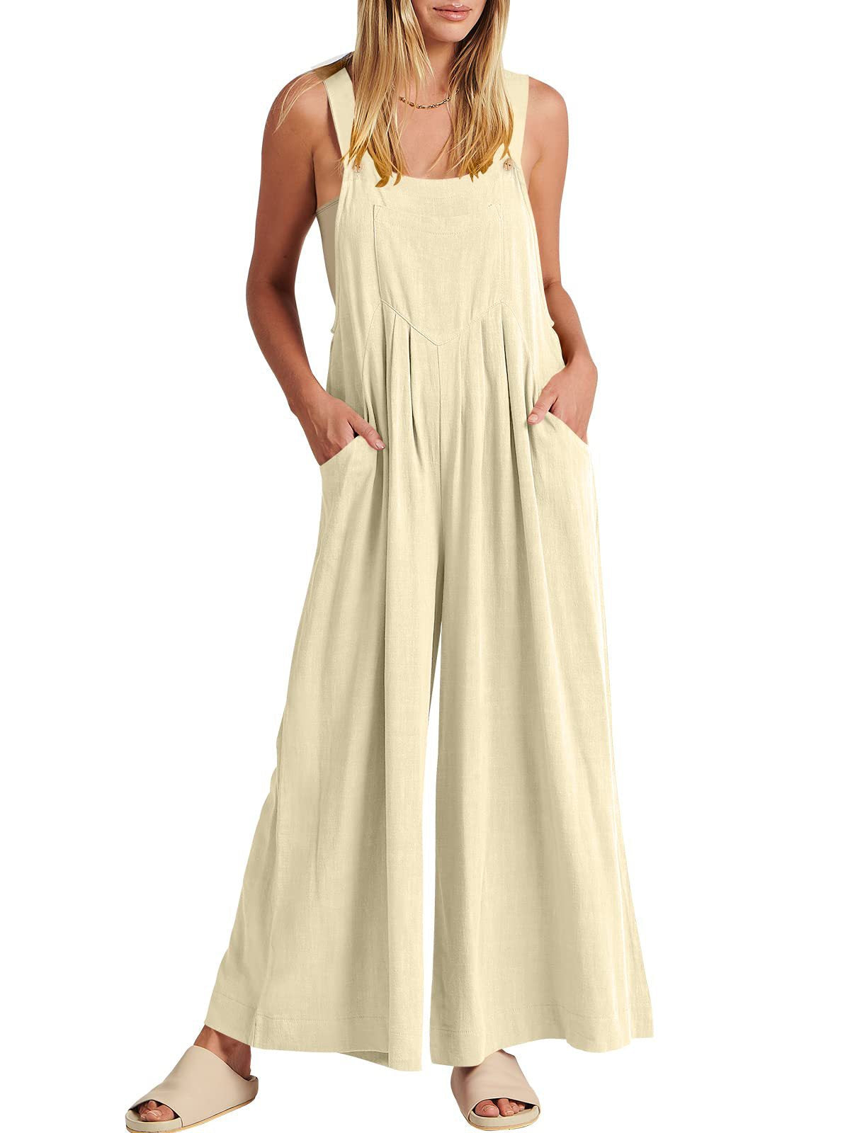 Hosenanzug Damen elegant lässiger Sommer Jumpsuit