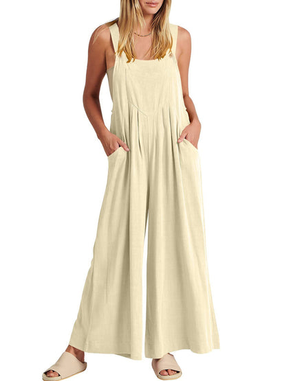 Hosenanzug Damen elegant lässiger Sommer Jumpsuit