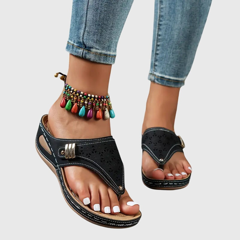 Sandalen Damen bequem stilvolle Sommerschuhe