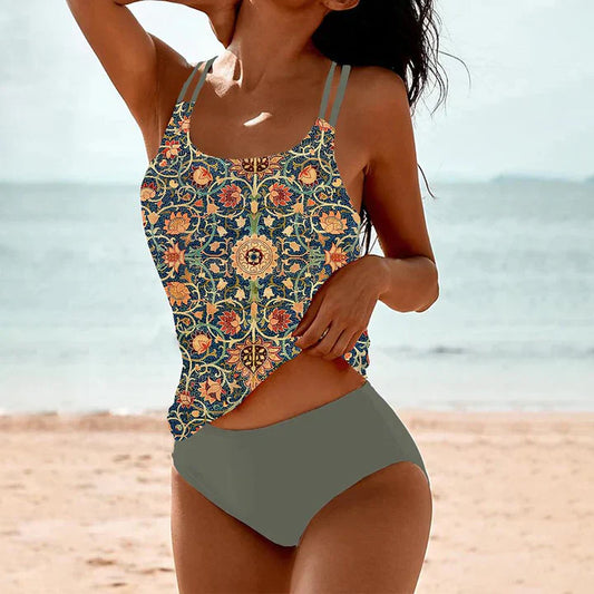 Tankini Damen großer Größe bequeme Bademode