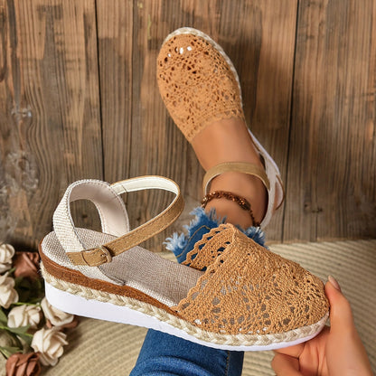 Damen Sandalen stilvoll bequem Sommerschuhe elegant