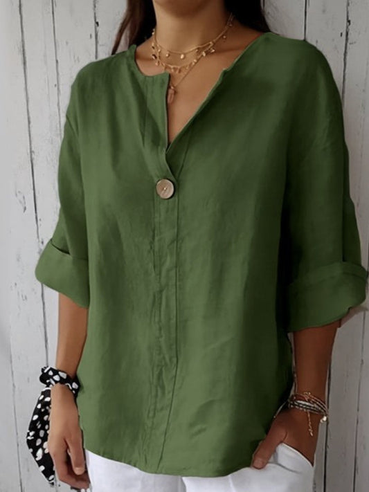 Blusen Damen elegant casual langarm shirts