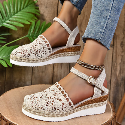 Damen Sandalen stilvoll bequem Sommerschuhe elegant