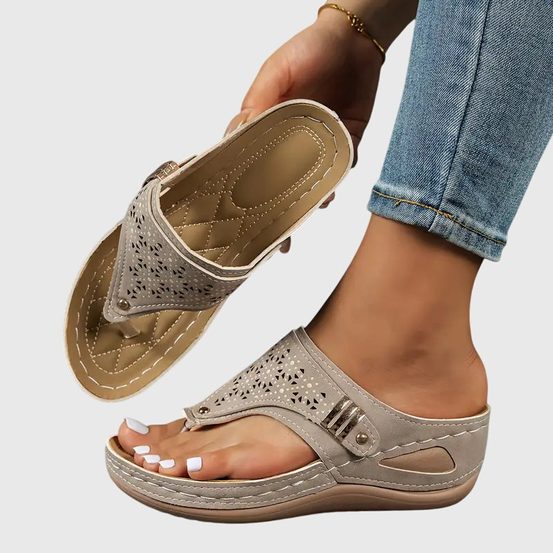 Sandalen Damen bequem stilvolle Sommerschuhe