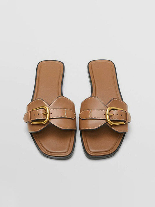 Sandalen Damen flach bequem leichte Sommerschuhe