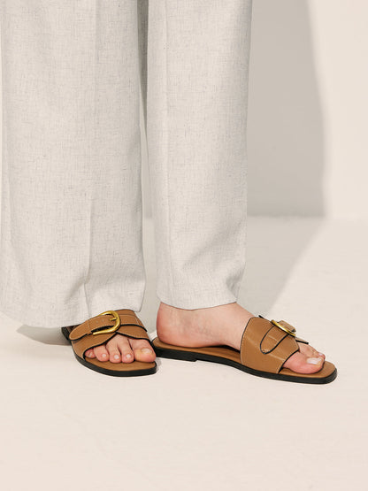 Sandalen Damen flach bequem leichte Sommerschuhe