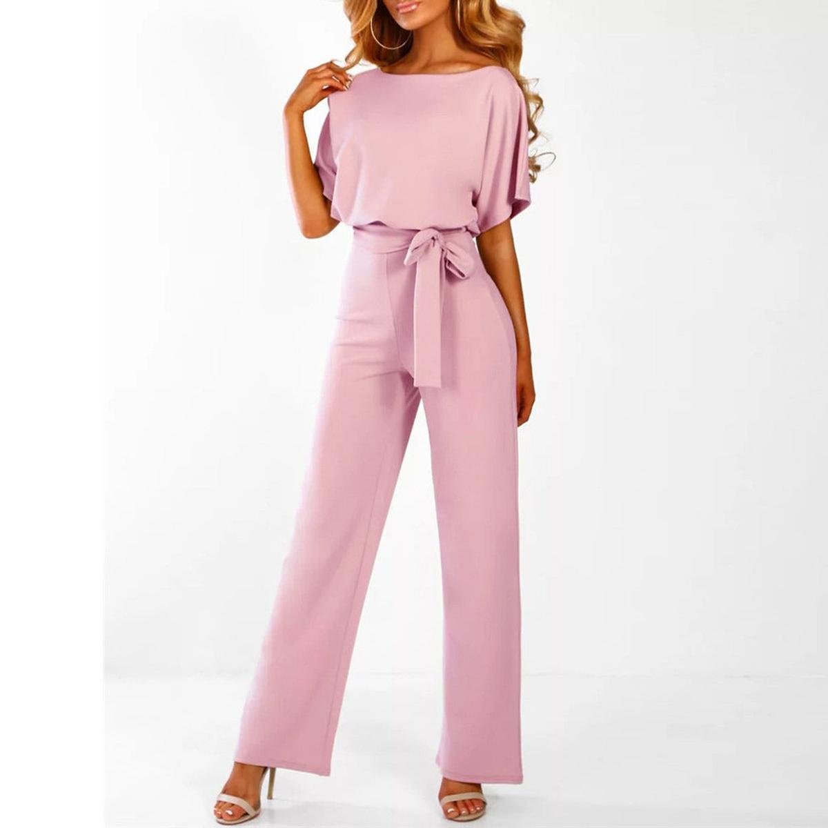 Hosenanzug Damen elegant bequem sommerlicher Overall