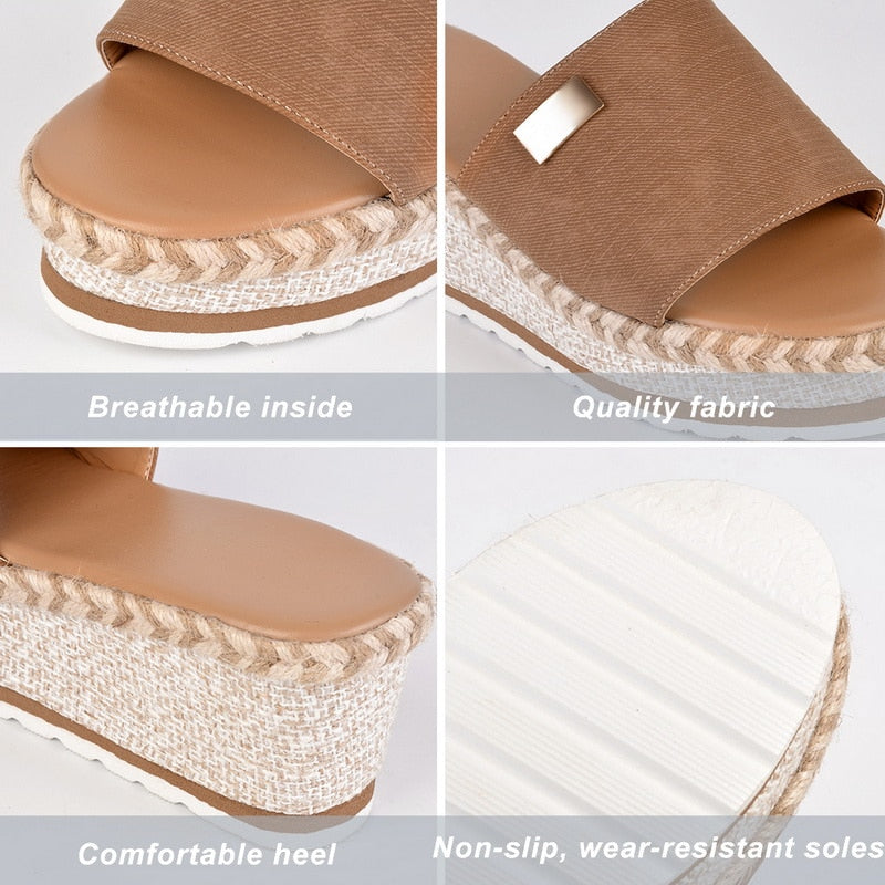 Damen Sandalen bequem elegant Sommerschuhe