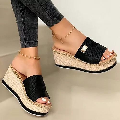 Damen Sandalen bequem elegant Sommerschuhe