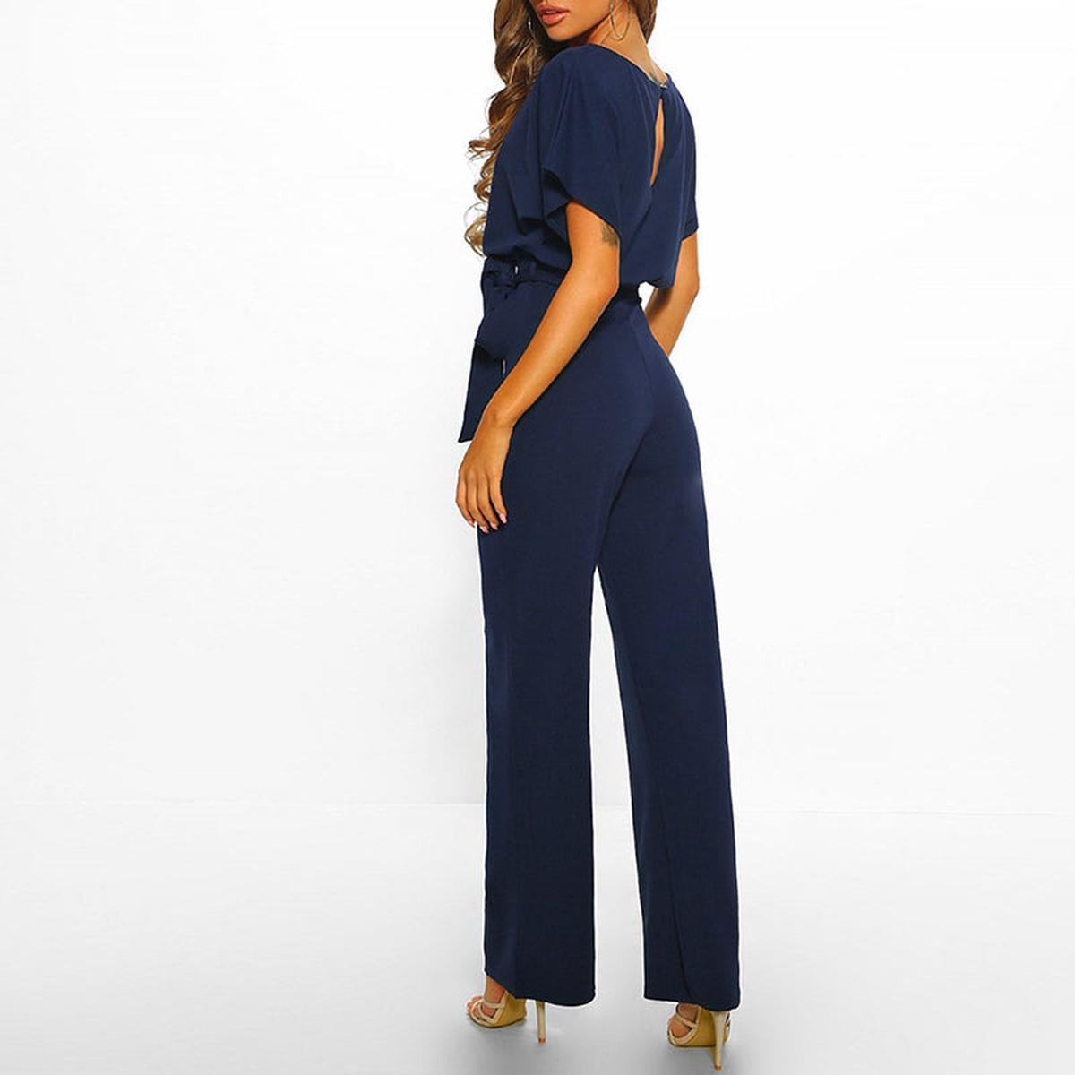 Hosenanzug Damen elegant bequem sommerlicher Overall
