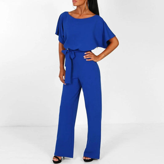 Hosenanzug Damen elegant bequem sommerlicher Overall