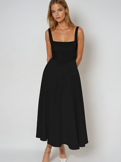 Sommerkleider Damen festlich elegant Abendkleid midi