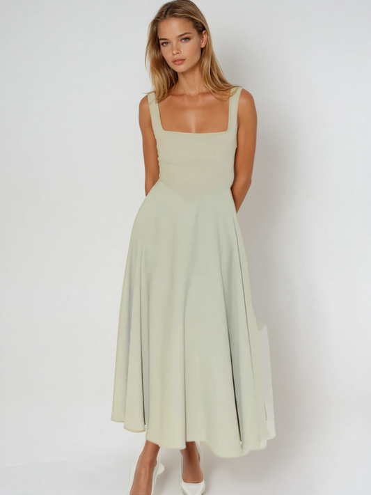 Sommerkleider Damen festlich elegant Abendkleid midi