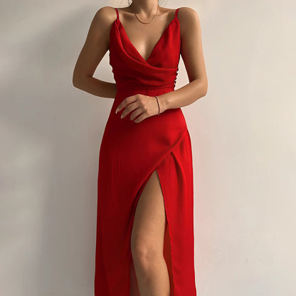 Maxikleider lang elegant schwarzes kleid