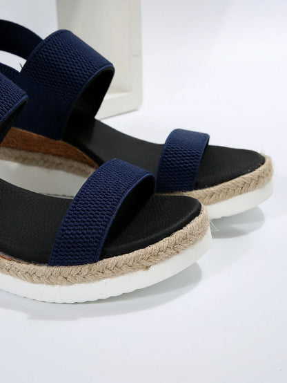 Plateau Sandalen bequem atmungsaktive Sommerschuhe