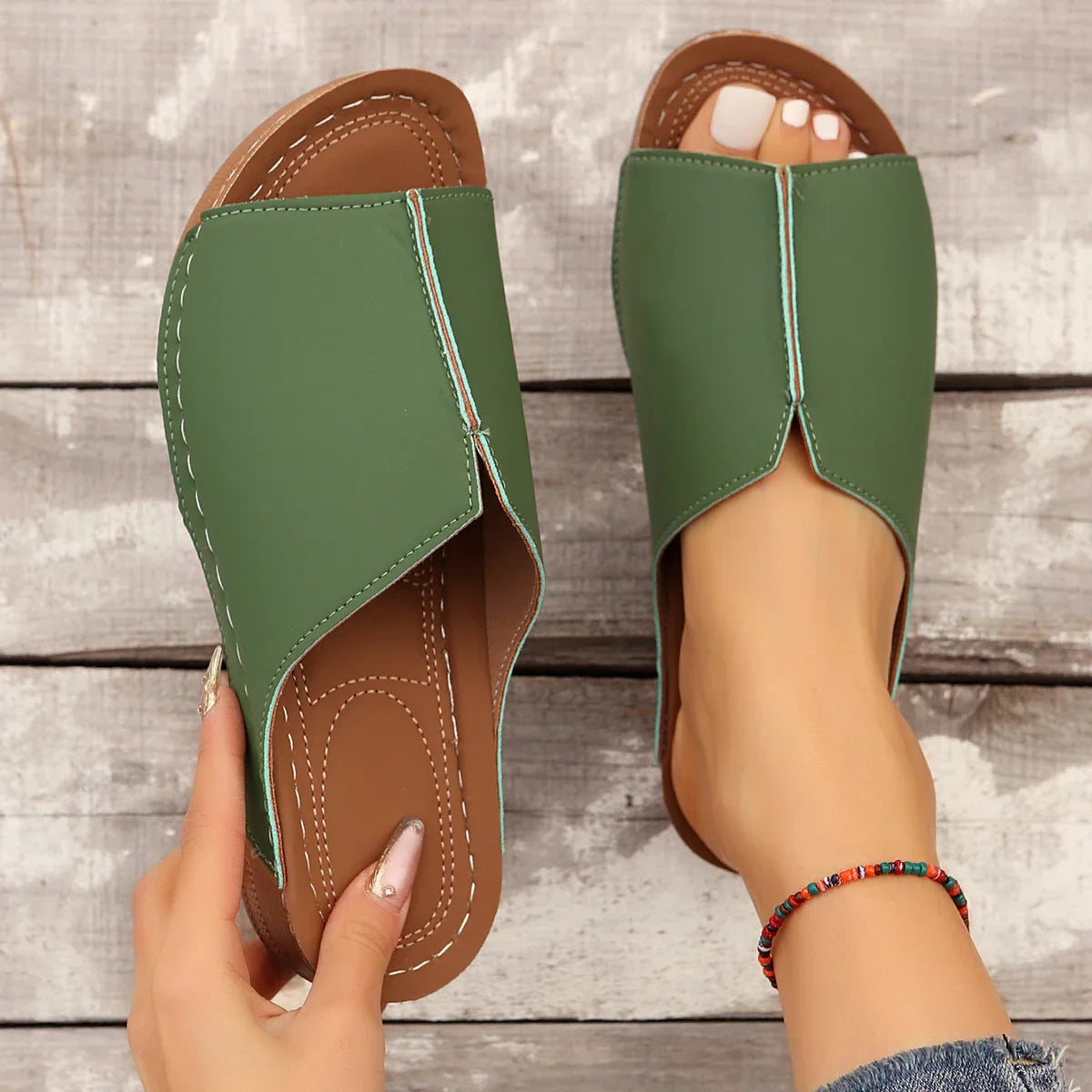 Sandalen Damen bequem elegant Sommerschuhe