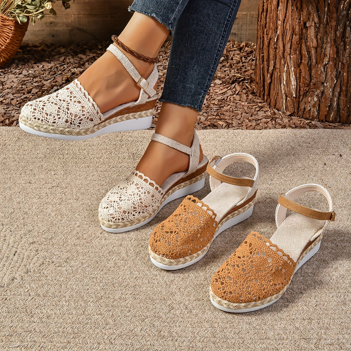 Damen Sandalen stilvoll bequem Sommerschuhe elegant