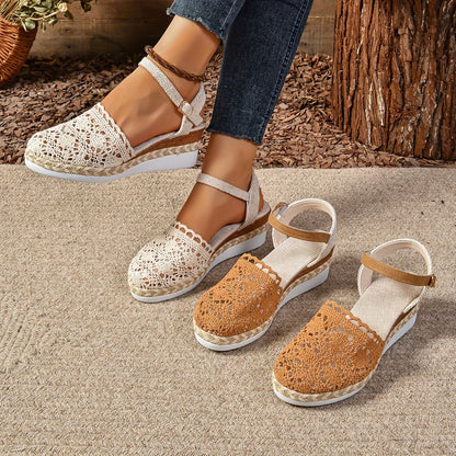 Damen Sandalen stilvoll bequem Sommerschuhe elegant