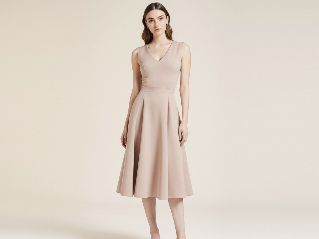 Damen Oversized Strickjacke Beige Baumwolle - Kleidge