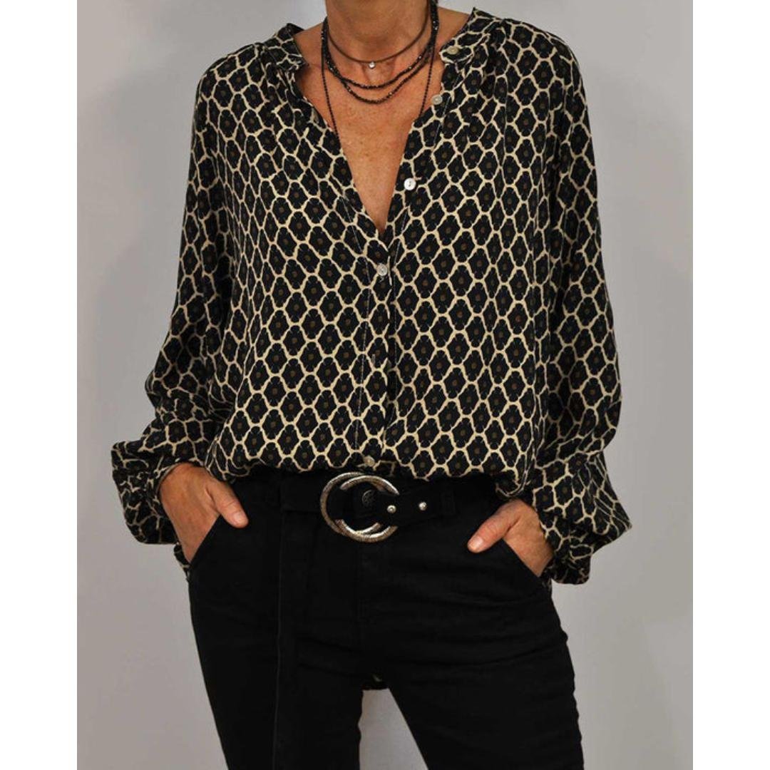 Bluse Damen elegant weich atmungsaktive Oberteile