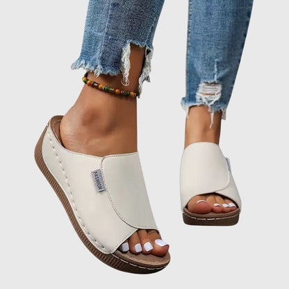 Plateau Sandalen bequem schicke Sommerschuhe