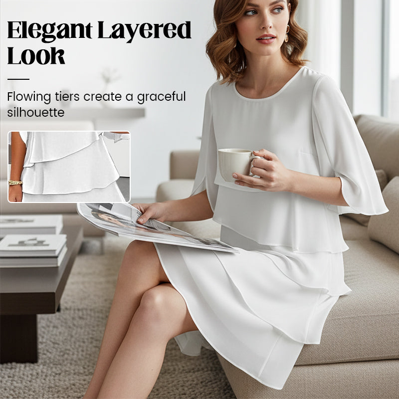 Sommerkleid Damen leicht luftig elegante Strandmode