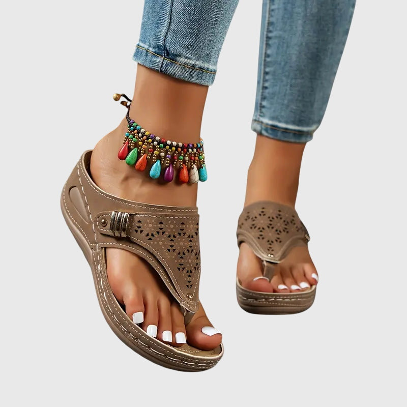 Sandalen Damen bequem stilvolle Sommerschuhe