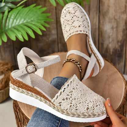 Damen Sandalen stilvoll bequem Sommerschuhe elegant