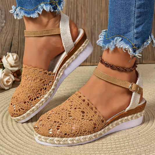 Damen Sandalen stilvoll bequem Sommerschuhe elegant